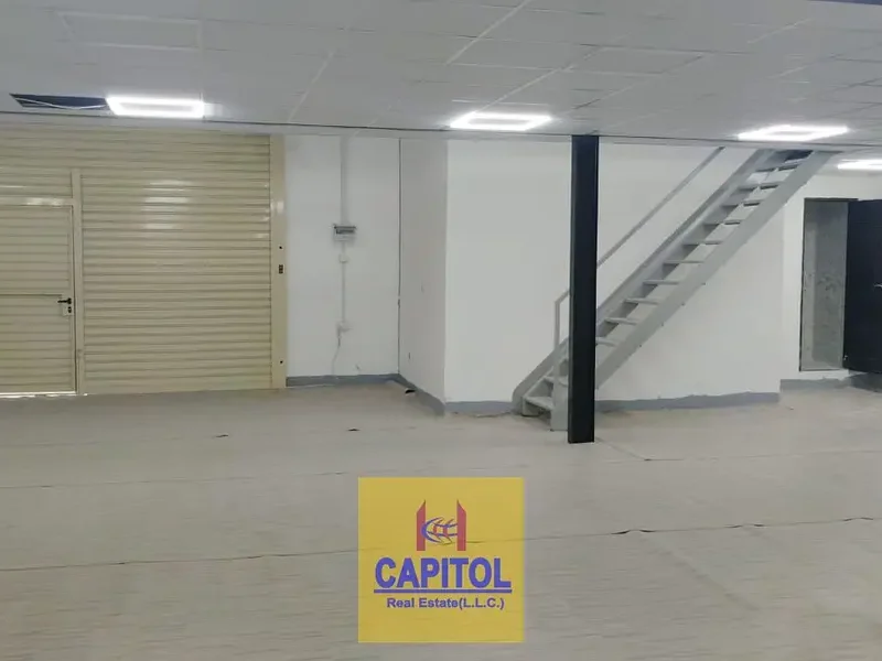 BIG STORAGE WAREHOUSE on Ground Mezzanine Available 2910 sqft for Rent in Al Quoz In Prime Location