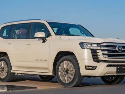 2026 Toyota Land Cruiser GXR 3.3L V6 Twin-Turbo Diesel Engine White Black SUV GCC