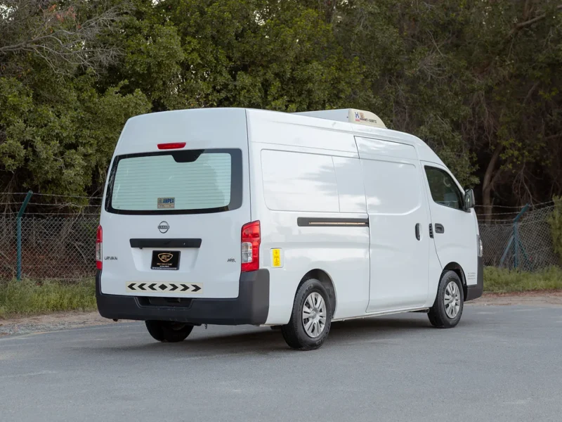 2023 Nissan Urvan High Roof 2.5 Litres 4 Cylinders Petrol Engine MT White Grey Chiller Van GCC