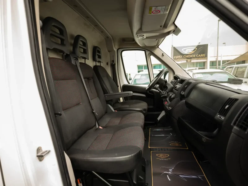 2022 Peugeot Boxer L2h2 2.2L 4-cylinder Turbo Diesel Engine MT White Black Panel Van GCC