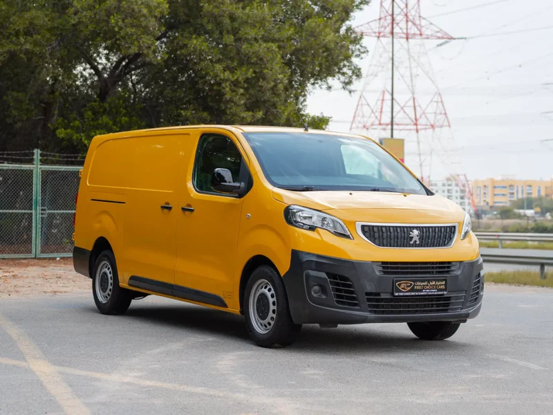 2022 Peugeot Expert L3 2.0 Litres 4 Cylinders Diesel Engine Yellow Black Panel Van GCC Specs