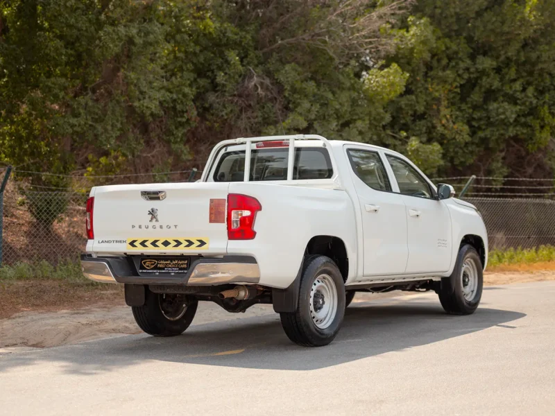 2023 Peugeot Landtrek Double Cabin 2.0L 4 Cylinders Petrol Engine White Black Pickup Truck