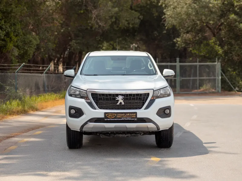 2023 Peugeot Landtrek Double Cabin 2.0L 4 Cylinders Petrol Engine White Black Pickup Truck