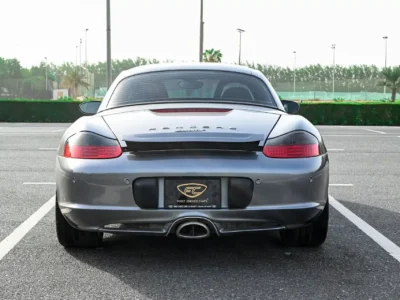 2004 Porsche Boxster S Variant 3.2 Litres 6 Cylinders Petrol Engine Silver Black Coupe GCC