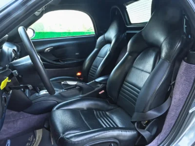2004 Porsche Boxster S Variant 3.2 Litres 6 Cylinders Petrol Engine Silver Black Coupe GCC