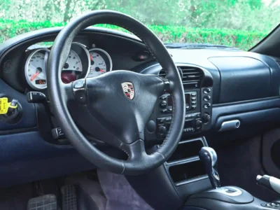 2004 Porsche Boxster S Variant 3.2 Litres 6 Cylinders Petrol Engine Silver Black Coupe GCC