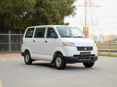 2013 Suzuki APV Passanger Van 1.6 Litres 4 Cylinders Petrol Engine White Blue GCC Specs
