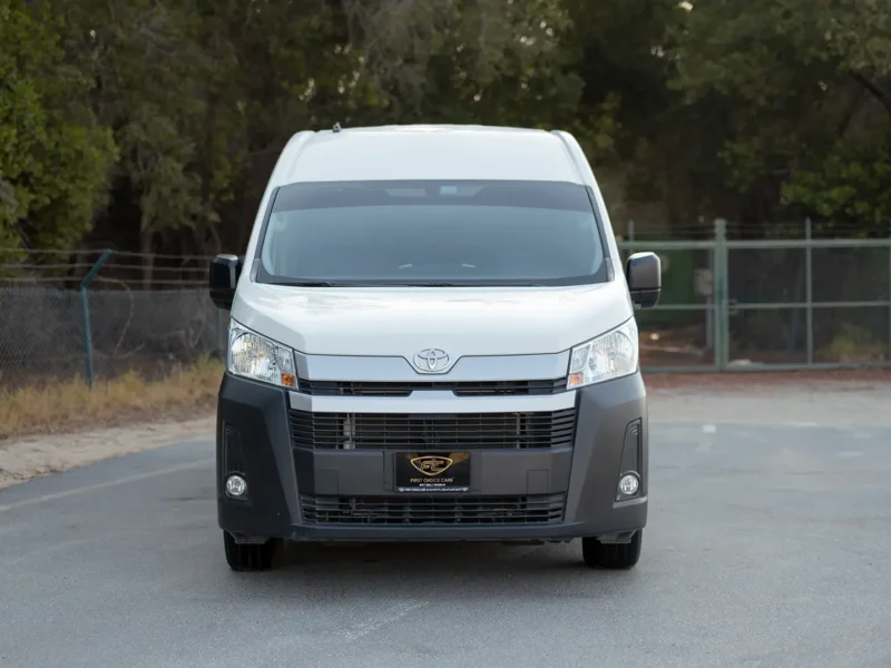2025 Toyota Hiace GLX High Roof 3.5 Litres V6 Petrol Engine White Grey Van GCC Specs