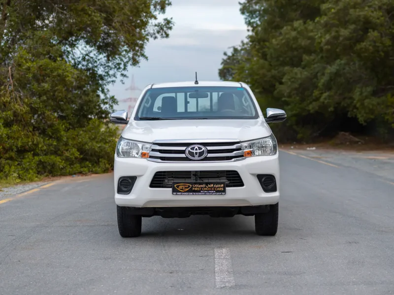 2021 Toyota Hilux GLX Double Cabin 2.7L 4 Cylinders Petrol Engine White Grey Pickup Truck GCC