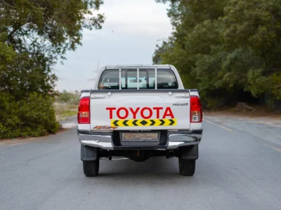 2021 Toyota Hilux GLX Double Cabin 2.7L 4 Cylinders Petrol Engine White Grey Pickup Truck GCC