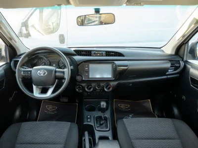 2021 Toyota Hilux GLX Double Cabin 2.7L 4 Cylinders Petrol Engine White Grey Pickup Truck GCC