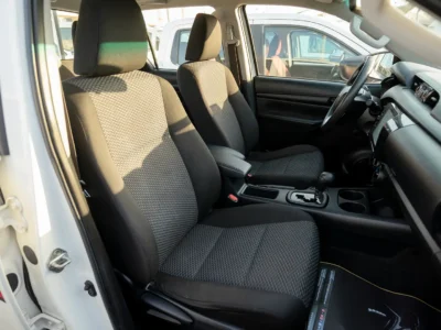 2021 Toyota Hilux GLX Double Cabin 2.7L 4 Cylinders Petrol Engine White Grey Pickup Truck GCC