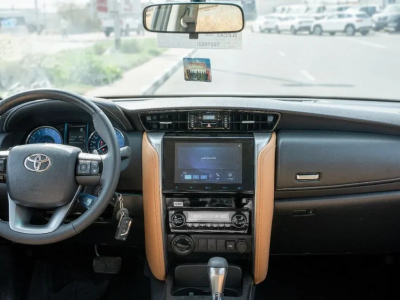 2026 Toyota Fortuner VX 4.0L V6 Engine AT Petrol Silver Tan SUV GCC Specs