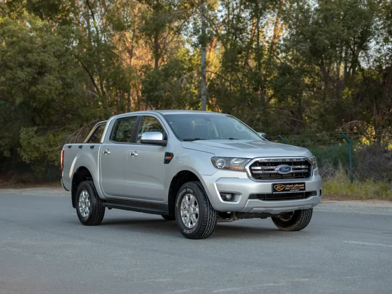 2021 Ford Ranger XL 2.2 Litres 4 Cylinders Diesel Engine Silver Black Pickup Truck GCC Specs