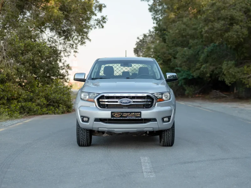 2021 Ford Ranger XL 2.2 Litres 4 Cylinders Diesel Engine Silver Black Pickup Truck GCC Specs