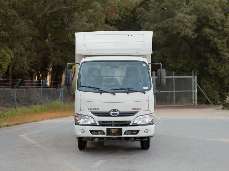 2019 Hino 300 Dry Box 4.0 Litres 4 Cylinders Diesel Engine White Grey Truck Manual GCC Specs