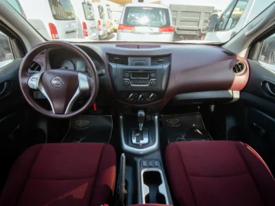 2022 Nissan Navara SE 2.5 Litres 4 Cylinders Petrol Engine White Red Pickup Truck GCC Specs MT