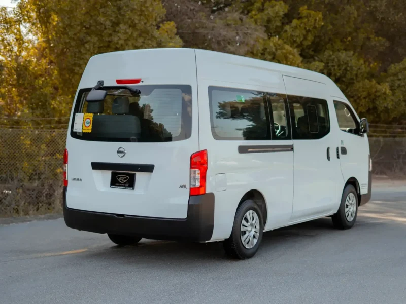 2019 Nissan Urvan High Roof 2.5 Litres 4 Cylinders Petrol Engine MT White Grey Van GCC