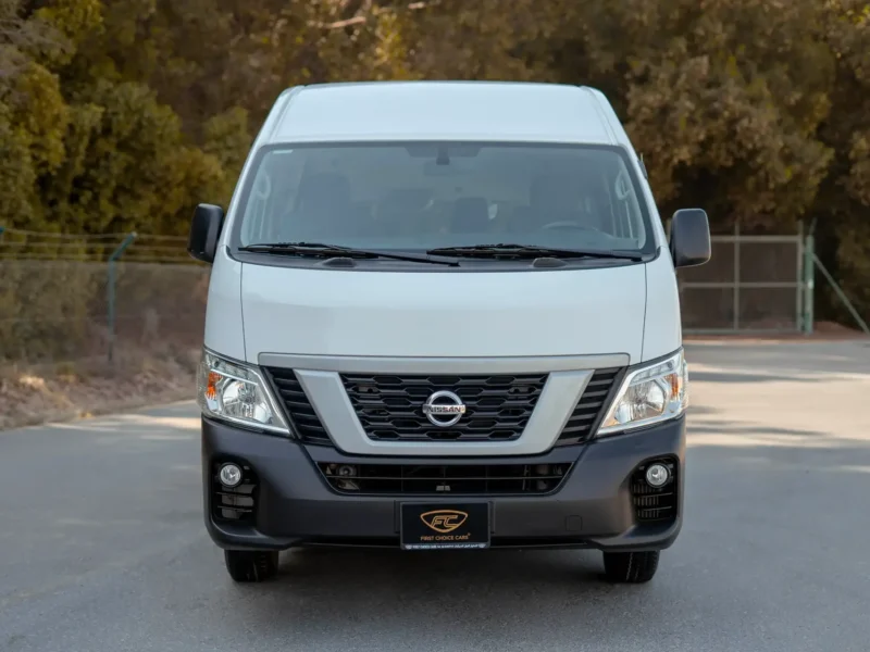 2019 Nissan Urvan High Roof 2.5 Litres 4 Cylinders Petrol Engine MT White Grey Van GCC