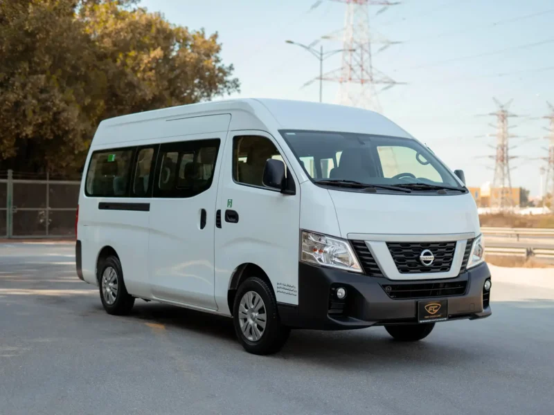 2022 Nissan Urvan High Roof 2.5 Litres 4 Cylinders Petrol Engine MT White Grey Van GCC