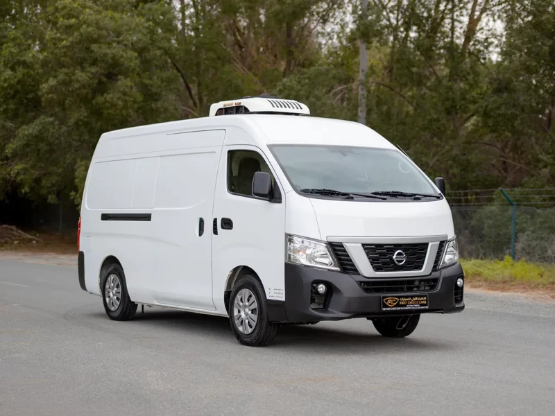2022 Nissan Urvan High Roof 2.5 Litres 4 Cylinders Petrol Engine MT White Grey Freezer Van GCC