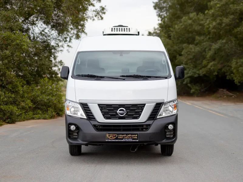 2022 Nissan Urvan High Roof 2.5 Litres 4 Cylinders Petrol Engine MT White Grey Freezer Van GCC