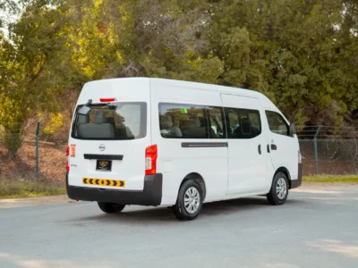 2023 Nissan Urvan High Roof 2.5 Litres 4 Cylinders Petrol Engine Automatic White Grey Van GCC
