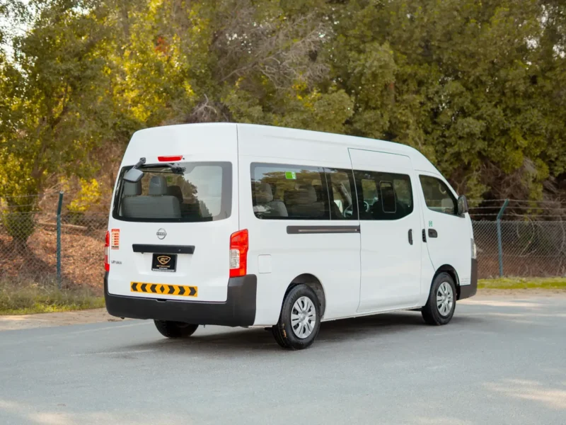 2023 Nissan Urvan High Roof 2.5 Litres 4 Cylinders Petrol Engine Automatic White Grey Van GCC