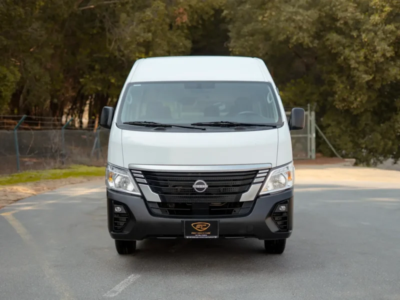 2023 Nissan Urvan High Roof 2.5 Litres 4 Cylinders Petrol Engine Automatic White Grey Van GCC