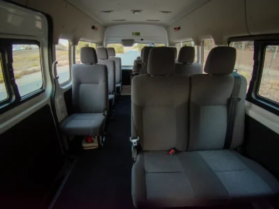 2023 Nissan Urvan High Roof 2.5 Litres 4 Cylinders Petrol Engine Automatic White Grey Van GCC