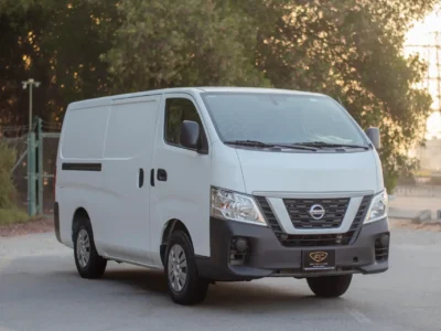 2022 Nissan Urvan Standard Roof 2.5 Litres 4 Cylinders Petrol Engine MT White Grey Panel Van GCC