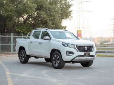 2023 Peugeot Landtrek Double Cabin 2.0L 4 Cylinders Petrol Engine White Grey Pickup Truck