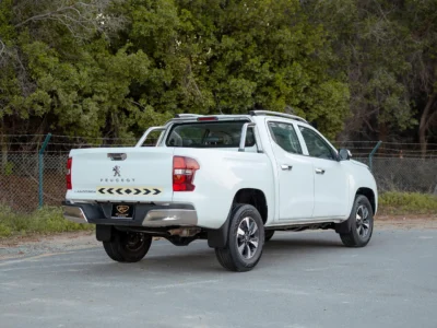 2023 Peugeot Landtrek Double Cabin 2.0L 4 Cylinders Petrol Engine White Grey Pickup Truck