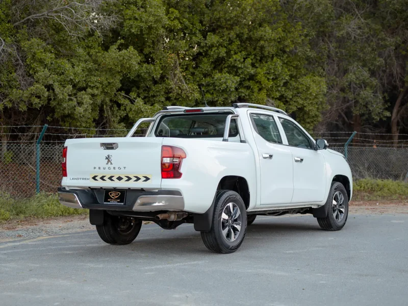 2023 Peugeot Landtrek Double Cabin 2.0L 4 Cylinders Petrol Engine White Grey Pickup Truck
