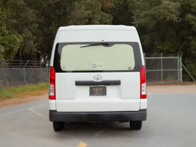 2020 Toyota Hiace GLX High Roof 3.5 Litres V6 Petrol Engine White Grey Freezer Van GCC Specs