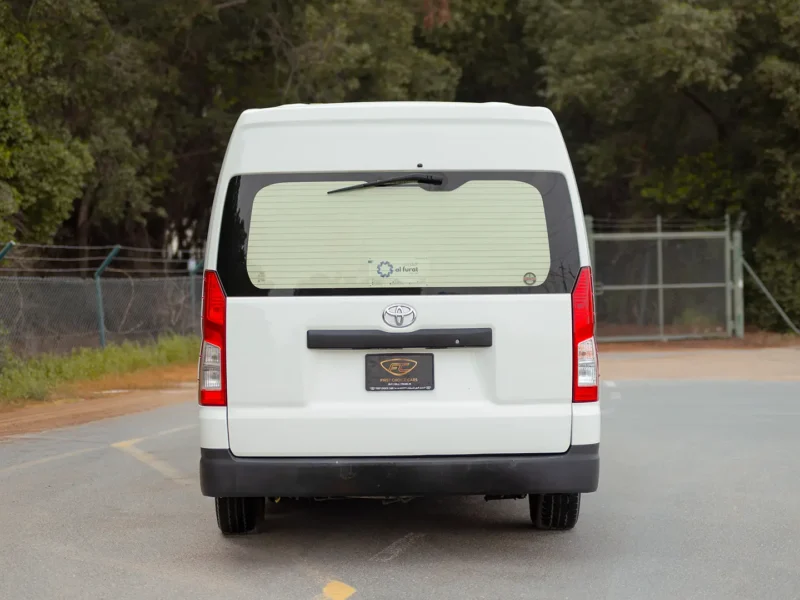 2020 Toyota Hiace GLX High Roof 3.5 Litres V6 Petrol Engine White Grey Freezer Van GCC Specs