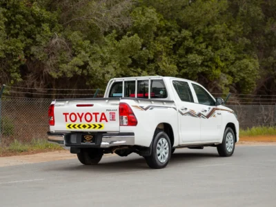 2024 Toyota Hilux GL Double Cabin 2.7L 4 Cylinders Petrol Engine White Grey Pickup Truck GCC