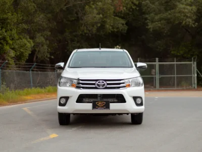 2024 Toyota Hilux GL Double Cabin 2.7L 4 Cylinders Petrol Engine White Grey Pickup Truck GCC