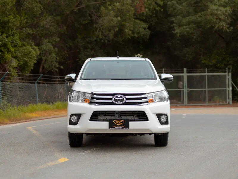 2024 Toyota Hilux GL Double Cabin 2.7L 4 Cylinders Petrol Engine White Grey Pickup Truck GCC