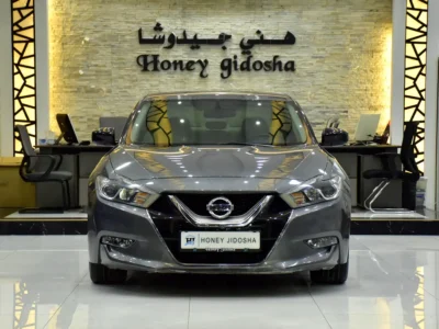 2017 Nissan Maxima SV 3.5-liter V6 Petrol Engine Grey Beige Sedan GCC Specs Automatic