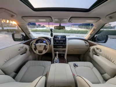 2017 Nissan Patrol Nismo Facelifted 2024 6 Cylinders Petrol Engine Silver Beige SUV GCC Specs