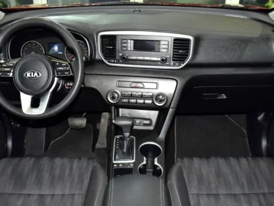2021 Kia Sportage EX 2.4-liter 4-cylinder Petrol Engine Red Black SUV GCC Specs Automatic