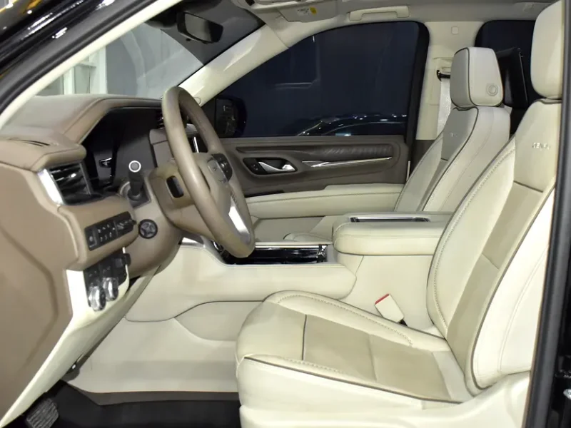 2023 GMC Yukon Denali 6.2 Litres V8 Petrol Engine Black Beige SUV GCC Specs Automatic