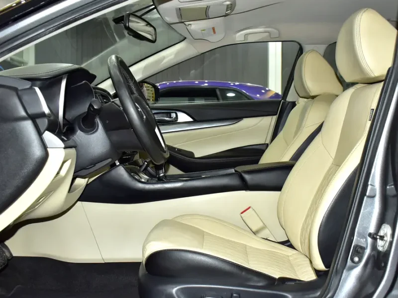 2017 Nissan Maxima SV 3.5-liter V6 Petrol Engine Grey Beige Sedan GCC Specs Automatic