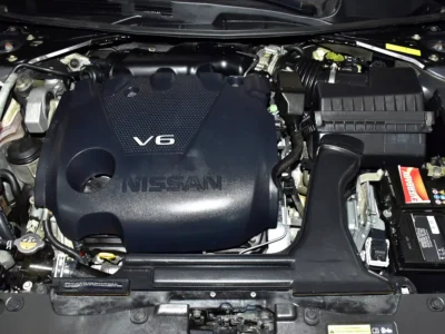 2017 Nissan Maxima SV 3.5-liter V6 Petrol Engine Grey Beige Sedan GCC Specs Automatic