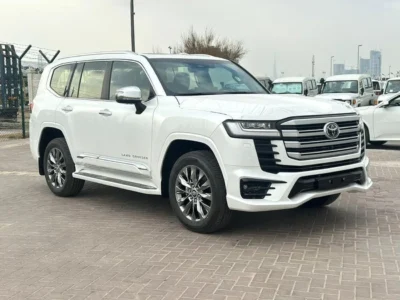 2026 TOYOTA LAND CRUISER VXR 3.5L V6 TWIN TURBO Petrol Engine White Red SUV GCC