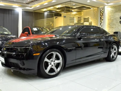 2014 Chevrolet Camaro RS 3.6-liter V6 Petrol Engine Black Coupe GCC Specs Automatic