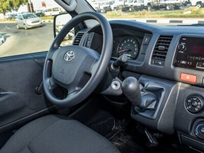 2024 Toyota Hiace 2.7 Litres 4 Cylinders Petrol Engine White Grey Van GCC Specs