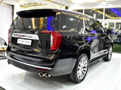 2023 GMC Yukon Denali 6.2 Litres V8 Petrol Engine Black Beige SUV GCC Specs Automatic