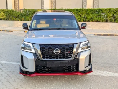 2017 Nissan Patrol Nismo Facelifted 2024 6 Cylinders Petrol Engine Silver Beige SUV GCC Specs